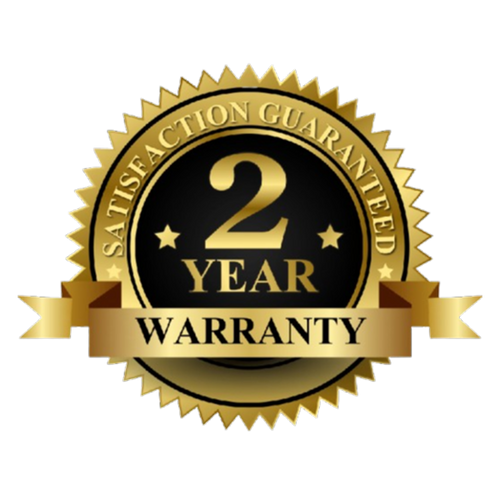 2 Year Warranty